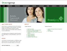 Tablet Screenshot of durkingroup.com